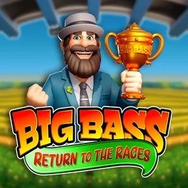 Official Slots logo: Big Bass Return to the Races by Pragmatic Play at One Casino